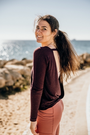 Yogateacher at Yoga del Mar